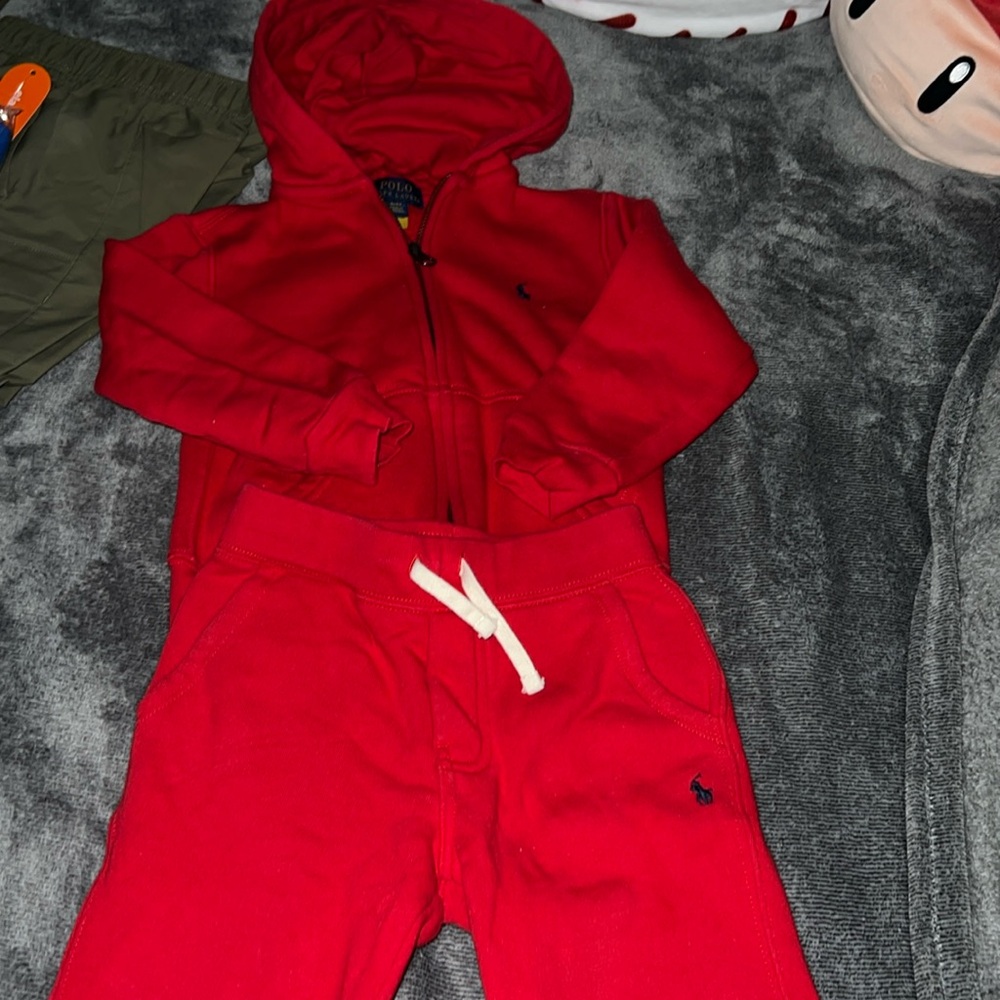 Boys 4t polo set